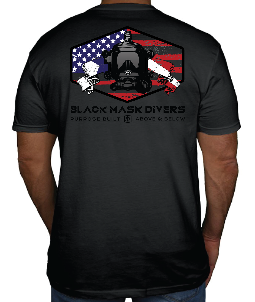 Patriot T-Shirt Heavy Metal Gray