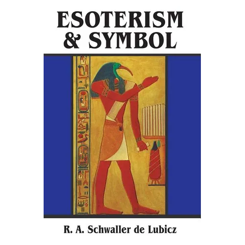 Esoterism and Symbol - Paperback