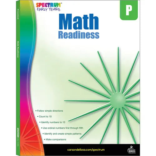 Math Readiness, Grade Pk - Paperback