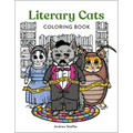 Literary Cats Coloring Book - Paperback
