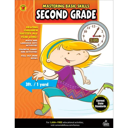 Mastering Basic Skills(r) Second Grade Activity Book - Paperback