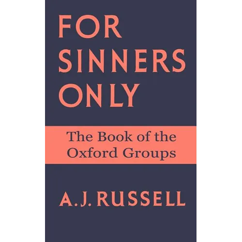 For Sinners Only - Paperback