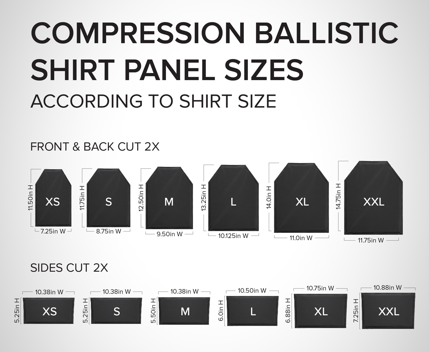 RTS Tactical Commander Level IIIA (HG2) Body Armor Compression Shirt – Long Cut