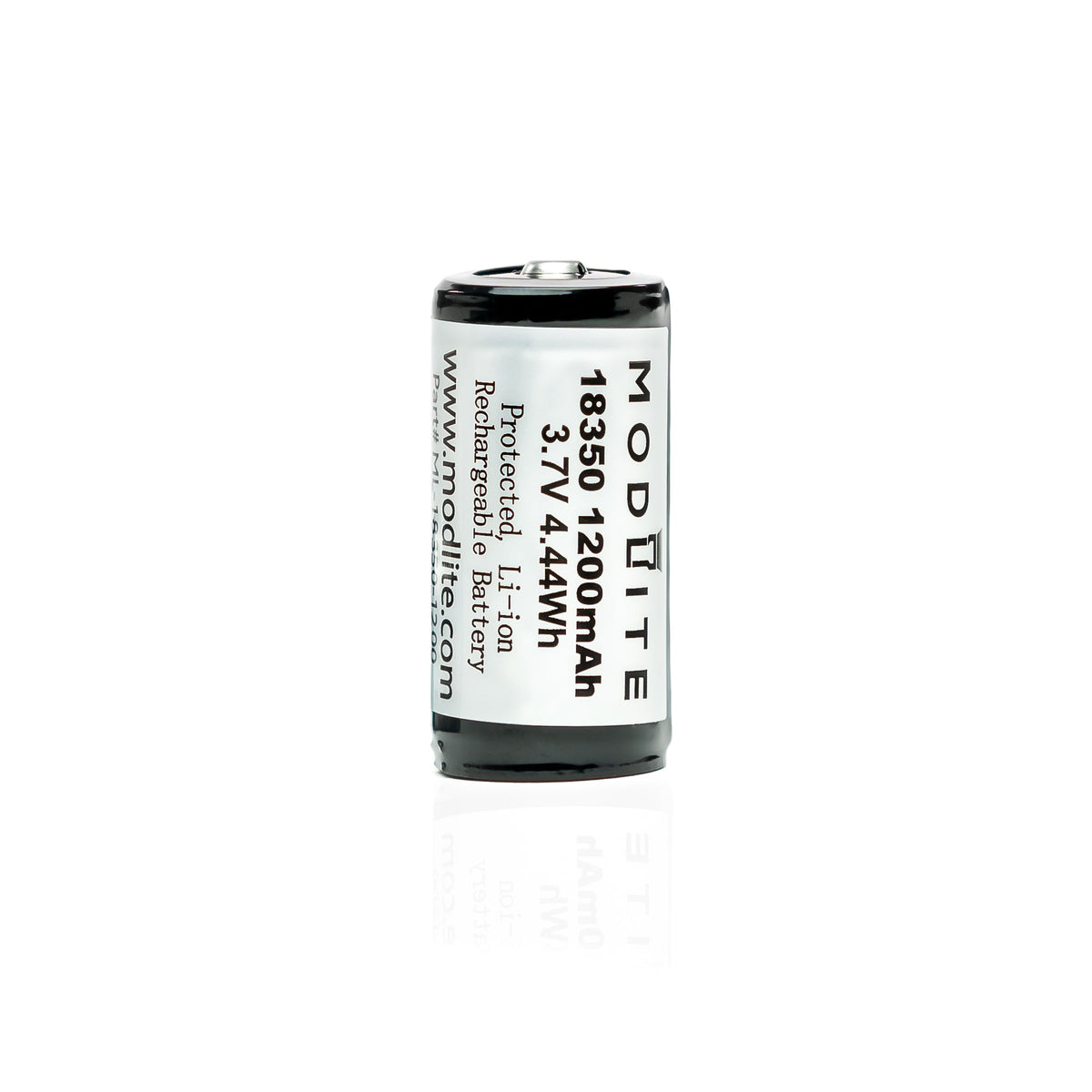 Modlite 18350 1200mAh Protected Cell (2 Pack)