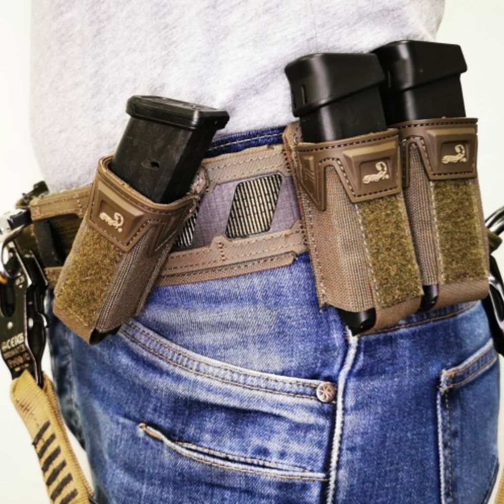 Agilite Battle Belt - Instant Lock & No-Sag Fit - Professional MOLLE Gear System