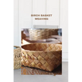 Birch Basket Weaving: Direction to make a birch bark compartment plan - Paperback