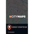 City Maps Cergy-Pontoise France - Paperback
