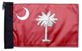 State Flag South Carolina Big Red 12"x18" Forever Wave Flag for Boats