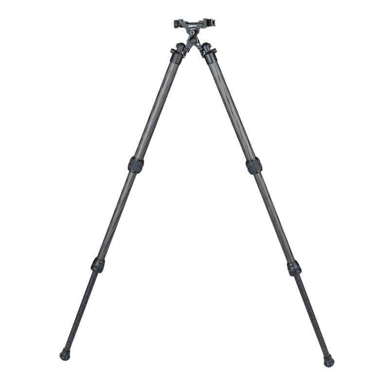 Linkogear HB-C06ML Carbon Fiber Bipod 7.5"-25.9" Arca & Picatinny