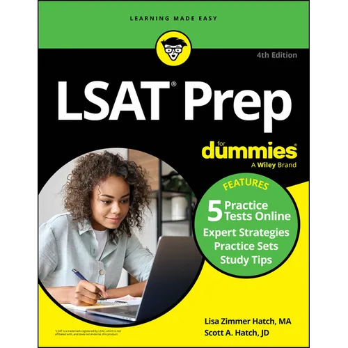 LSAT Prep for Dummies: Book + 5 Practice Tests Online - Paperback