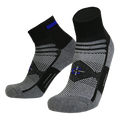 Blue Line Quarter Sock