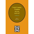 Records of York County, Virginia 1648-1657. (Vol. #3)