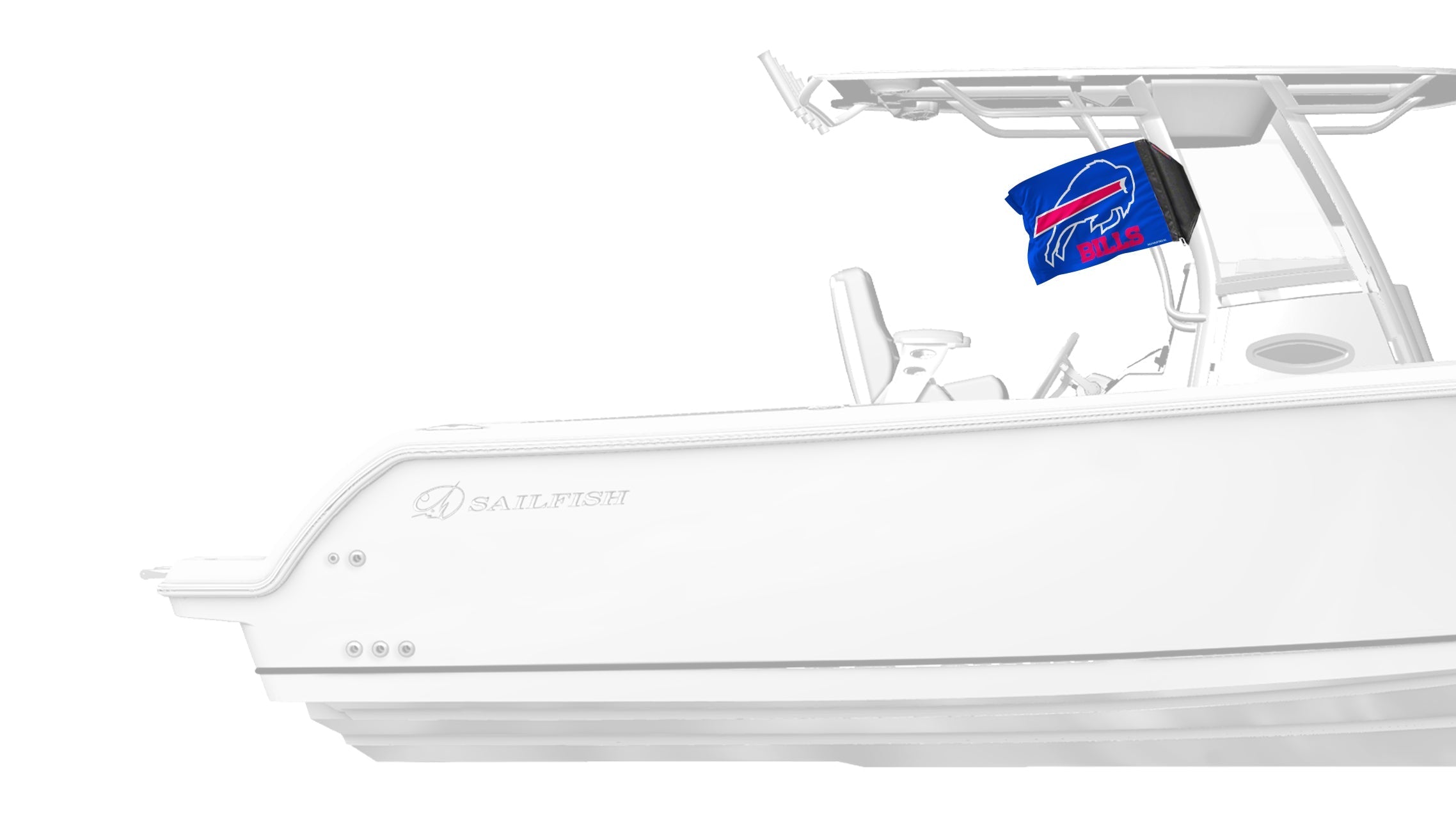 Buffalo Bills 11"x17" Forever Wave Flag for Boats