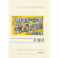 Vintage Lined Notebook Greetings from St. Augustine, Florida - Paperback