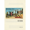 Vintage Lined Notebook Greetings from Glencoe, Illinois