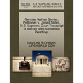 Norman Nathan Semler, Petitioner, V. United States. U.S. Supreme Court Transcript of Record with Supporting Pleadings