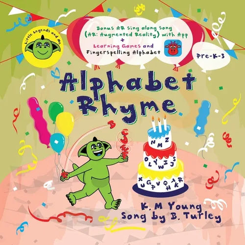 Alphabet Rhyme: Little Legends and Me - Paperback