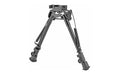 Caldwell XLA Fixed Bipod |  Attaches to Picatinny Rail |  Aluminum |  9"-13" |  Black