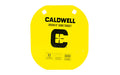 Caldwell AR500 |  Gong Target |  8" |  Steel |  Yellow