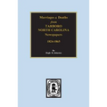Death & Marriages from Tarboro, North Carolina Newspapers, 18241-1865