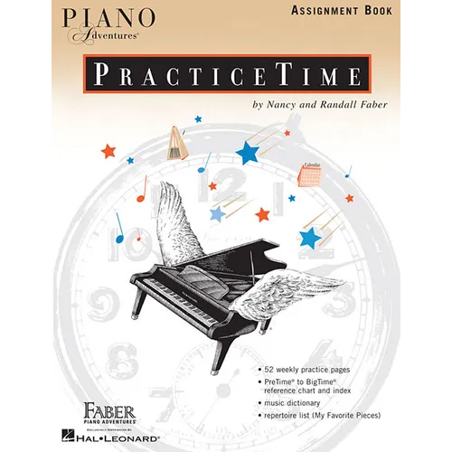 Piano Adventures Practicetime Assignment Book - Paperback