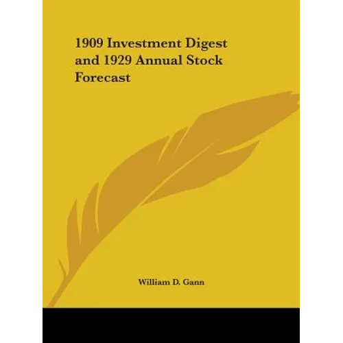 1909 Investment Digest and 1929 Annual Stock Forecast