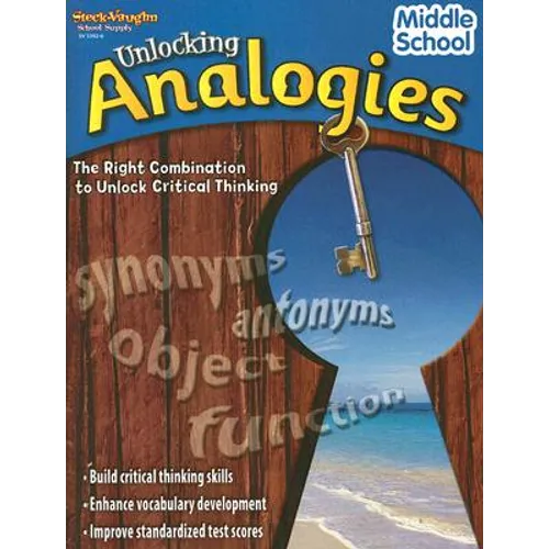 Unlocking Analogies Reproducible Middle School - Paperback
