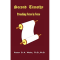Second Timothy, Preaching Verse by Verse - Paperback