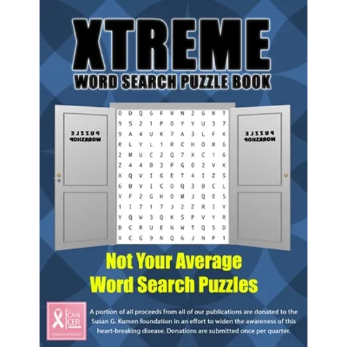 XTREME Word Search Puzzle Book - Paperback