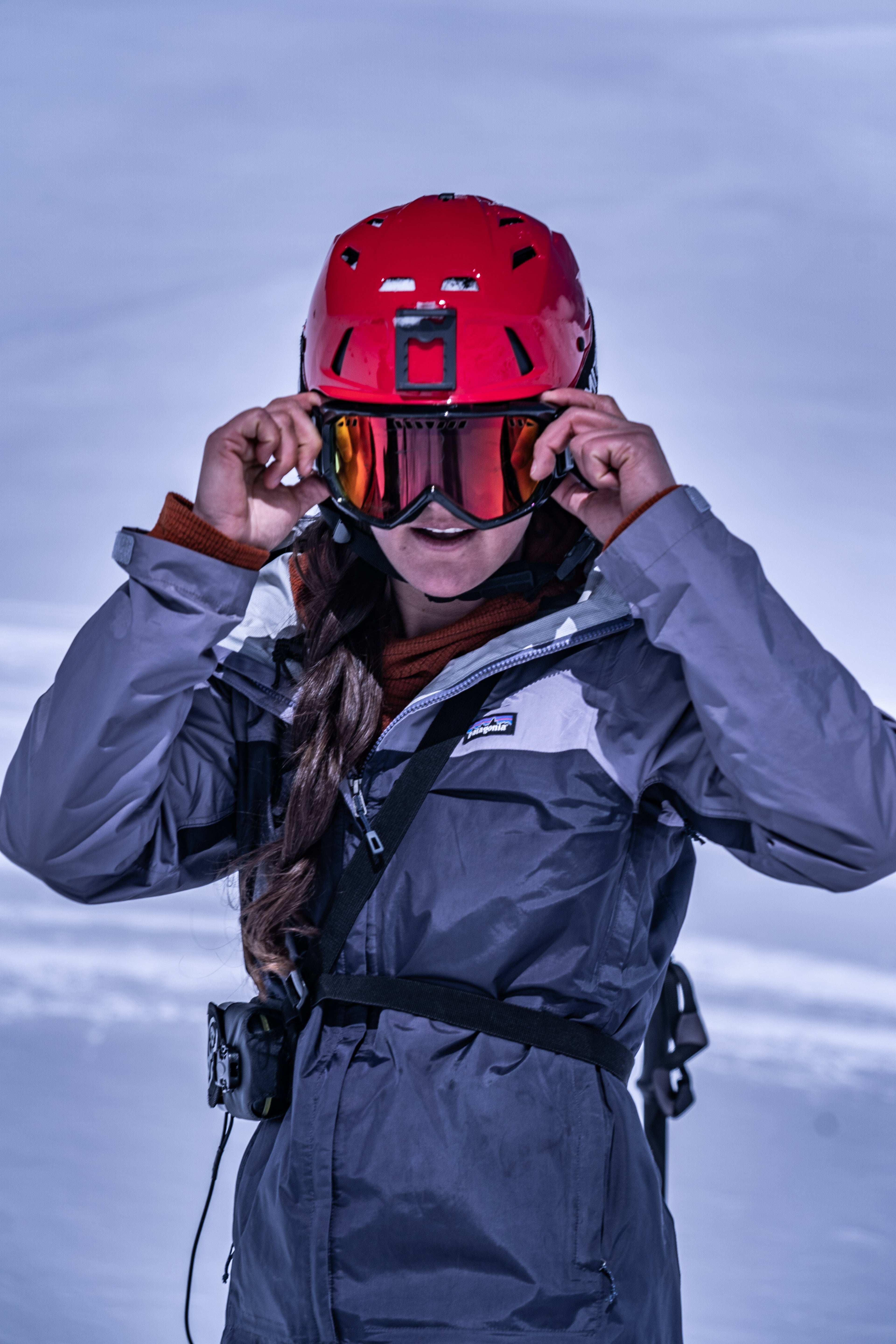 Team Wendy M-216 - w/ Princeton Tec Light & Superior Ventilation - Professional Ski Helmet