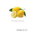 Don't Forget the Lemon Zest - Hardcover