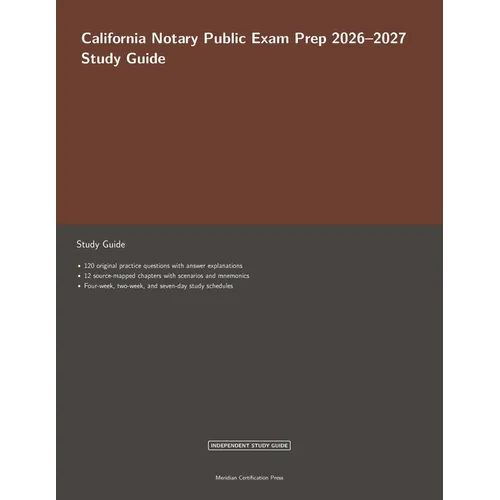 California Notary Public Exam Prep 2026-2027