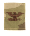 U.S. Air Force O6 Colonel Spice Brown OCP Gore-Tex Loop Rank