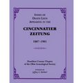Index of Death Lists Appearing in the Cincinnatier Zeitung, 1887-1901
