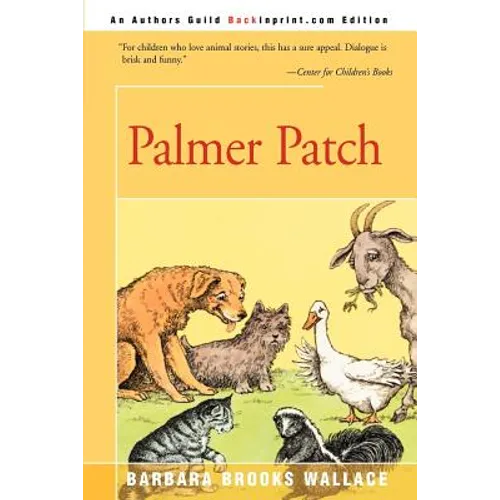 Palmer Patch - Paperback