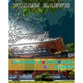 Traveling in South Korea by Coloring - Paperback