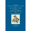 Catalogue of Revolutionary Soldiers and Sailors of the Commonwealth of Virginia: To Whom Land Bounty Warrants Were Granted...