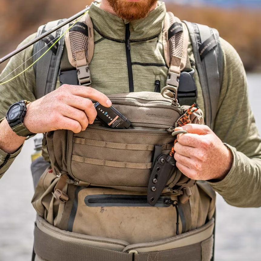 Eberlestock Multipack - Tactical MOLLE Pouch w/ 10 Pockets