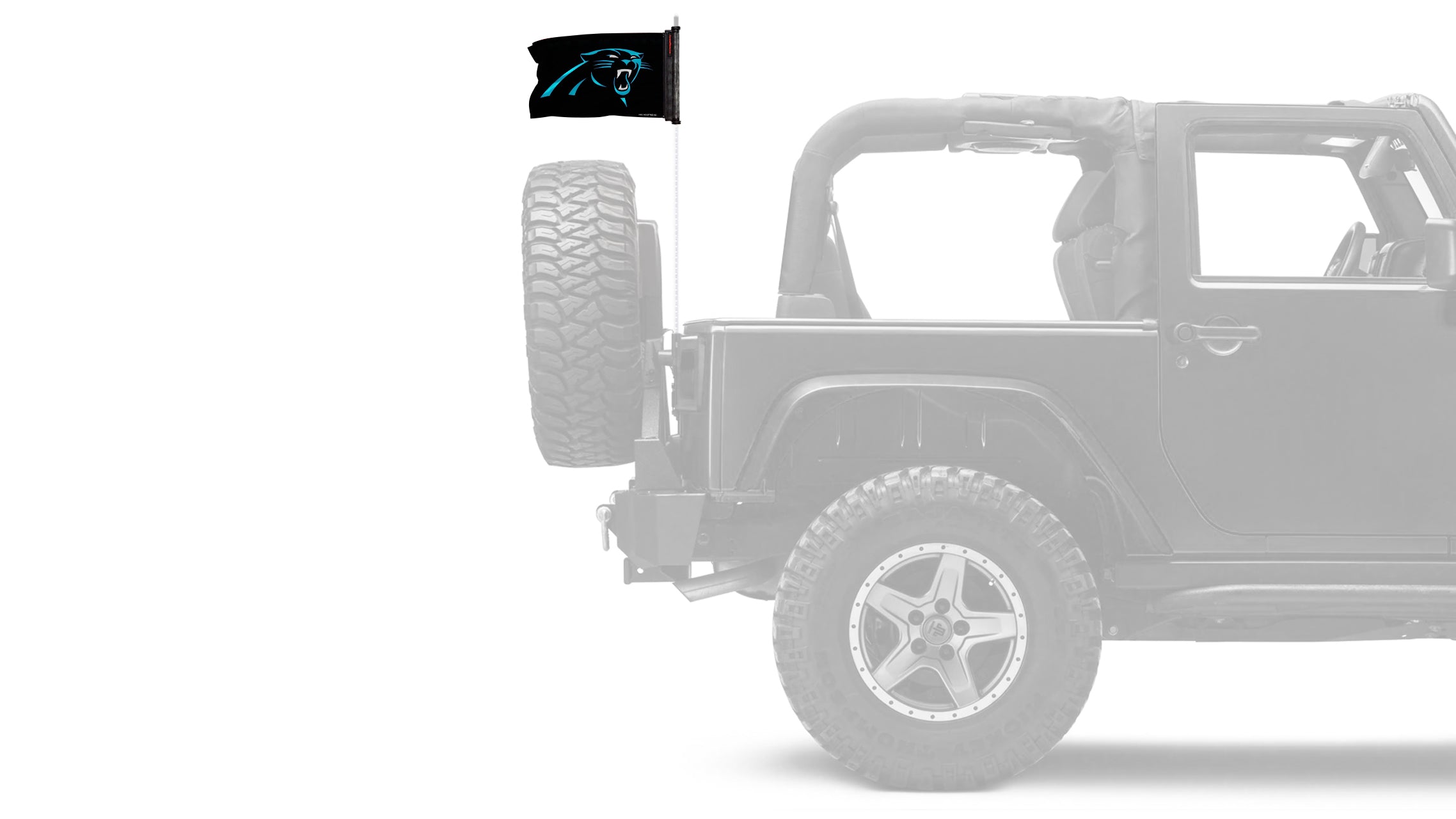 Carolina Panthers 11"x17" Forever Wave Flag