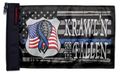 Krawl'n For The Fallen 12"x18" Forever Wave Flag for Boats
