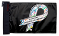 Support Cancer Awareness 12"x18" Forever Wave Flag for Golf Carts