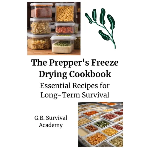 The Prepper's Freeze Drying Cookbook: Essential Recipes for Long-Term Survival - Paperback