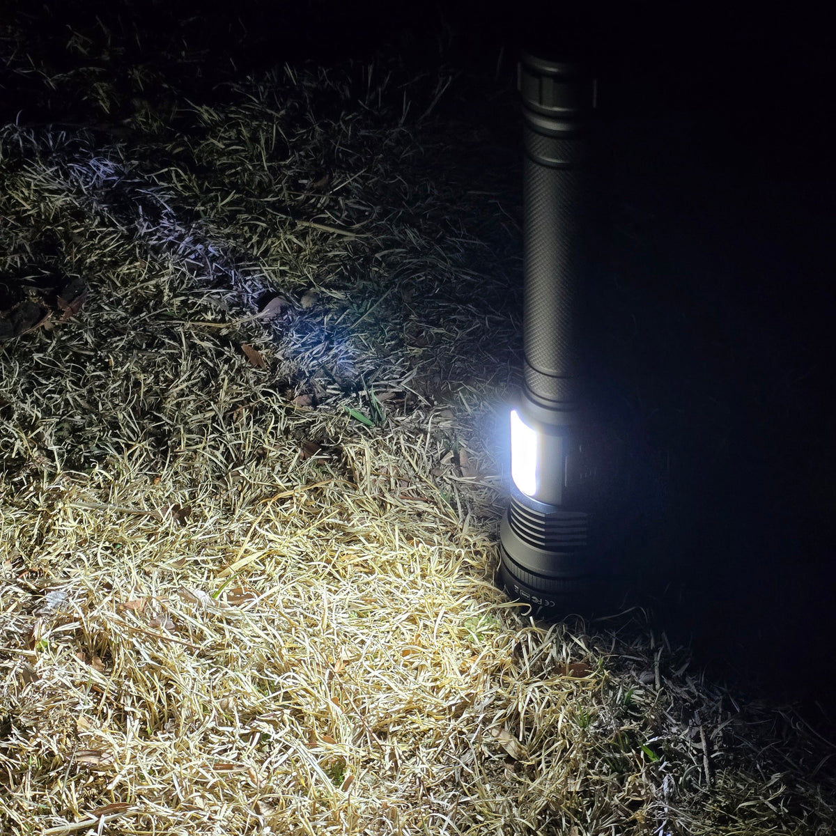 Muctac CHARGE Flashlight, 5000+ LMS, Zoomable, LED, USB, IP65, Aluminum Alloy
