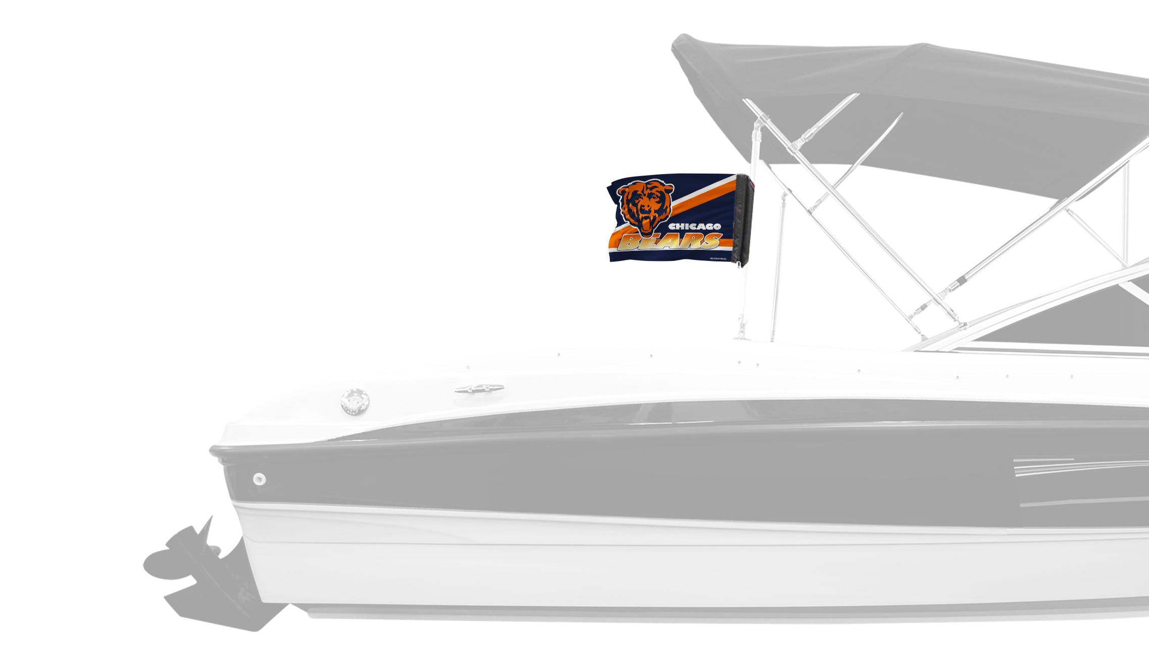 Chicago Bears 11"x17" Forever Wave Flag