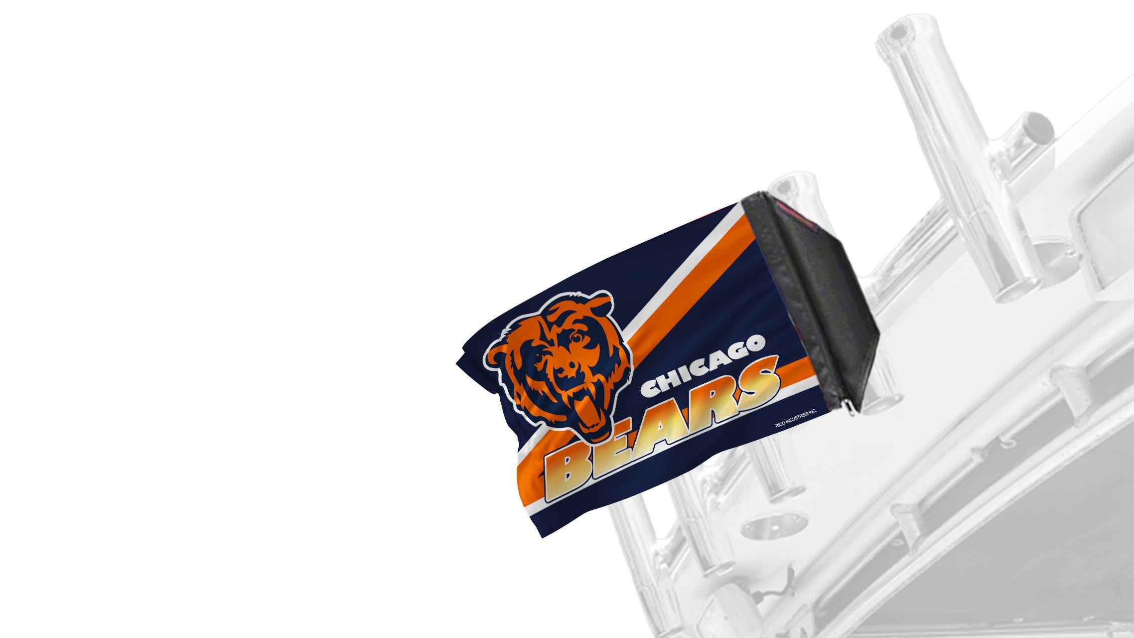 Chicago Bears 11"x17" Forever Wave Flag