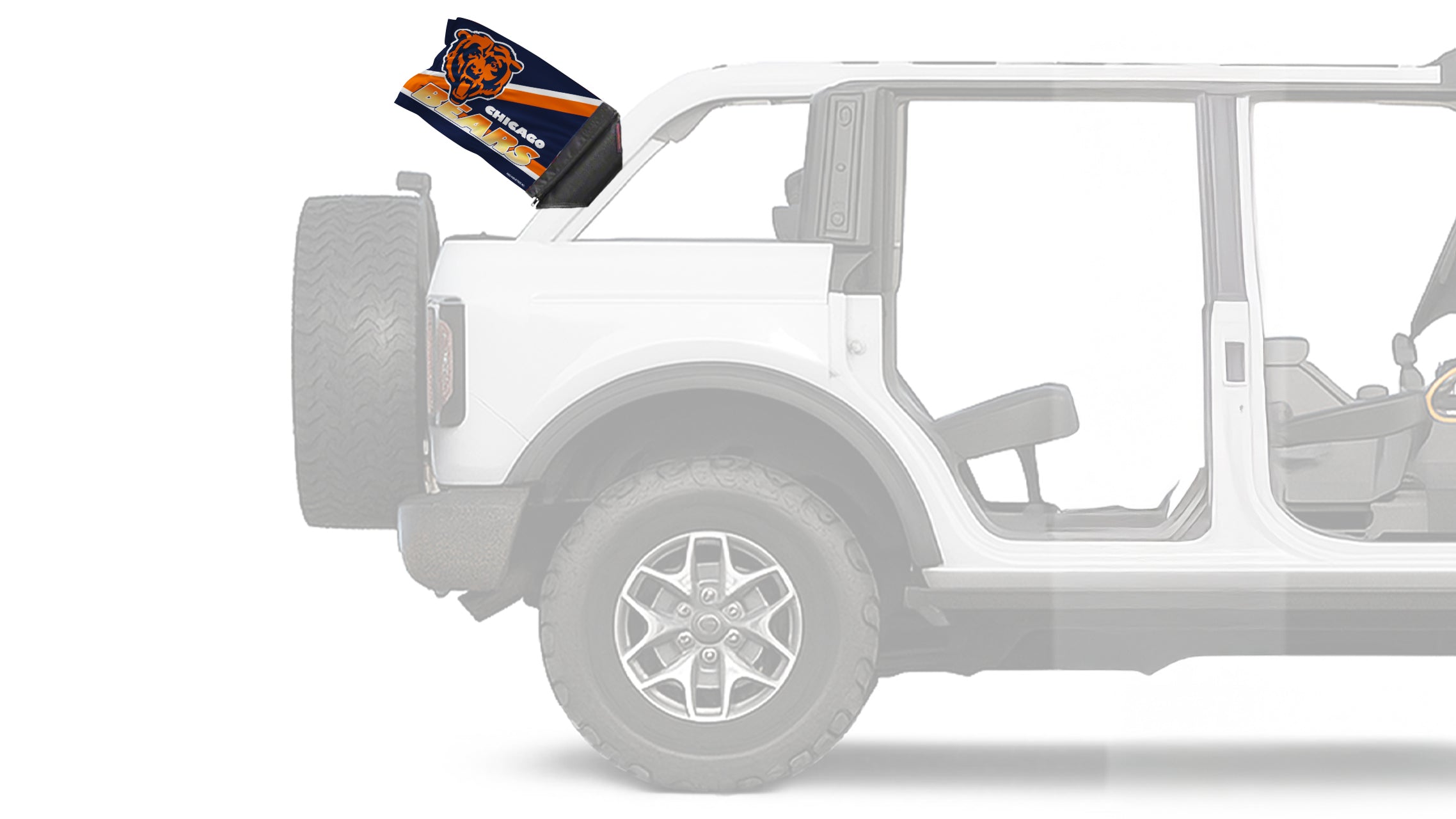 Chicago Bears 11"x17" Forever Wave Flag