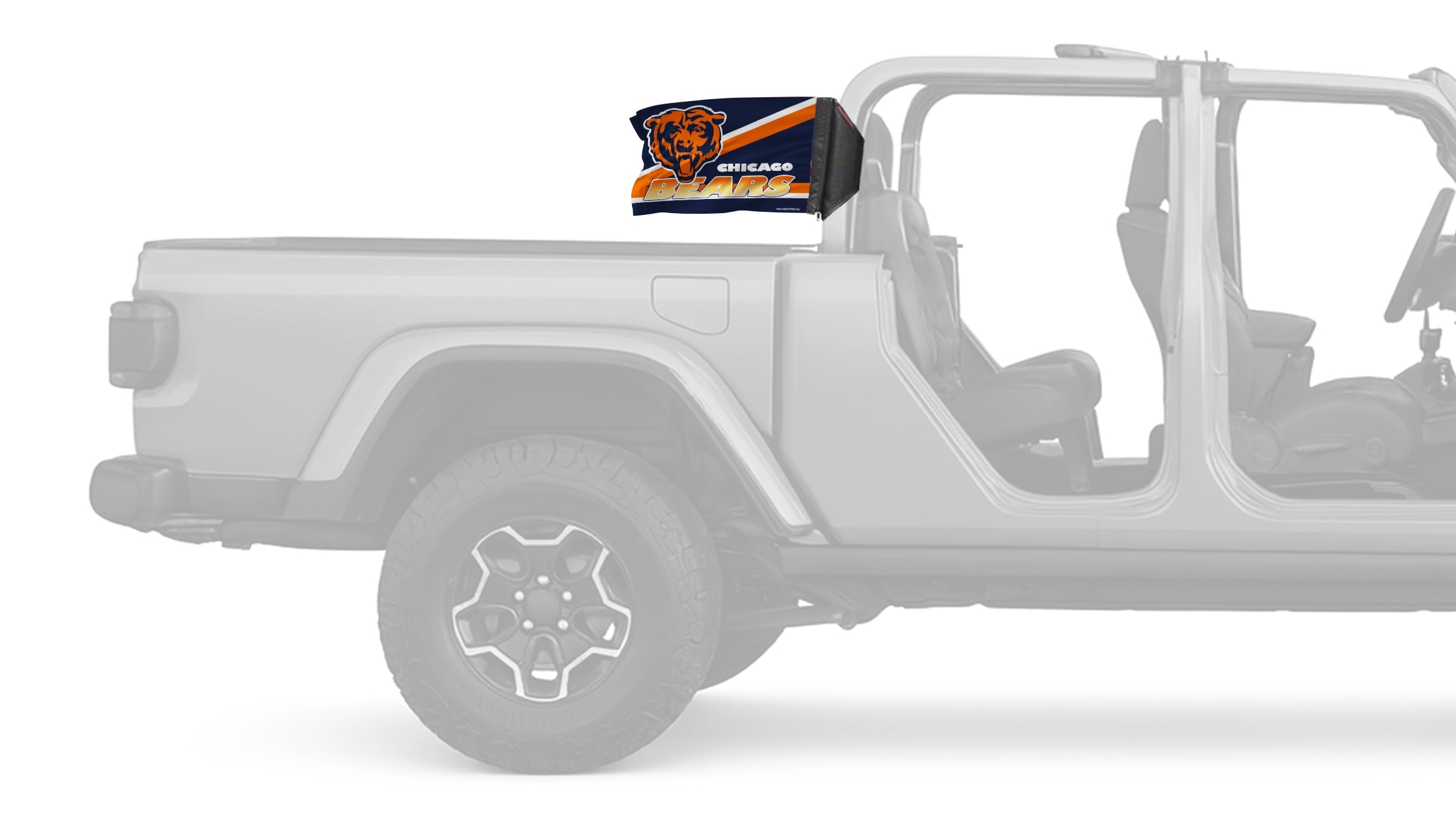 Chicago Bears 11"x17" Forever Wave Flag