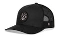 Cincinnati Trucker Hat  |  Black CIN X Snapback