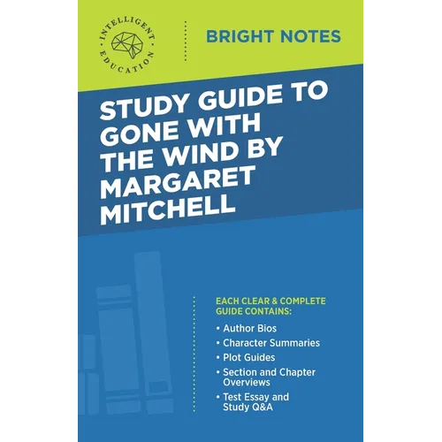 Study Guide to Gone with the Wind by Margaret Mitchell - Paperback