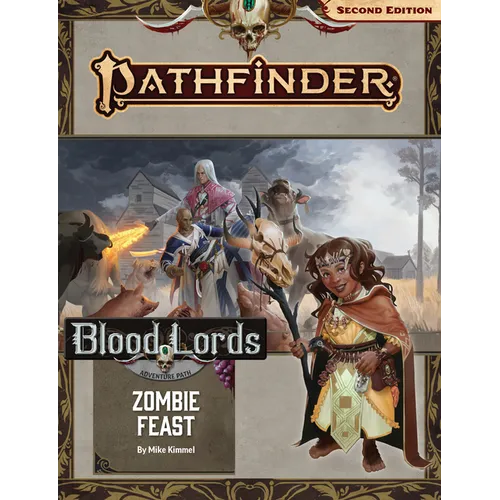 Pathfinder Adventure Path: Zombie Feast - Paperback